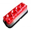 Baliza Emergencia Estroboscópica Color Rojo 4 LEDs