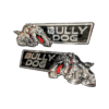 Bully-Dog-logo-placa-metalica,