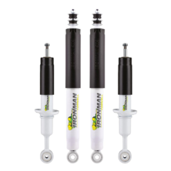 PACK DE AMORTIGUADORES IRONMAN4x4 FOAM CELL NISSAN XTERRA y NAVARA D40 2005-2015