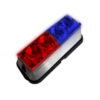 Baliza Emergencia Estroboscópica Color Rojo Azul 4 LED