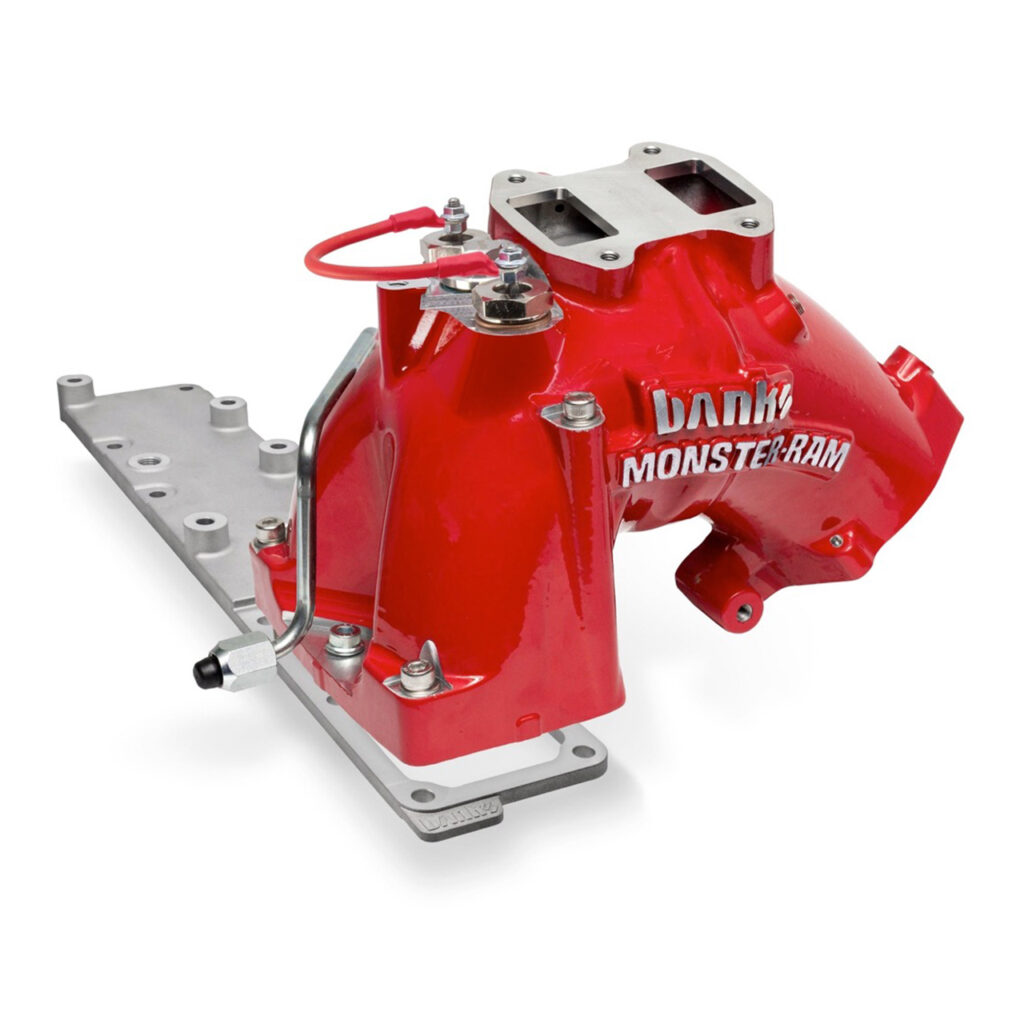 CODO Y CALENTADOR DE ADMISION BANKS MONSTER-RAM DODGE RAM 2500, 3500, 4500, 5500 DIESEL 6.7 L CUMMINS 2013-2018