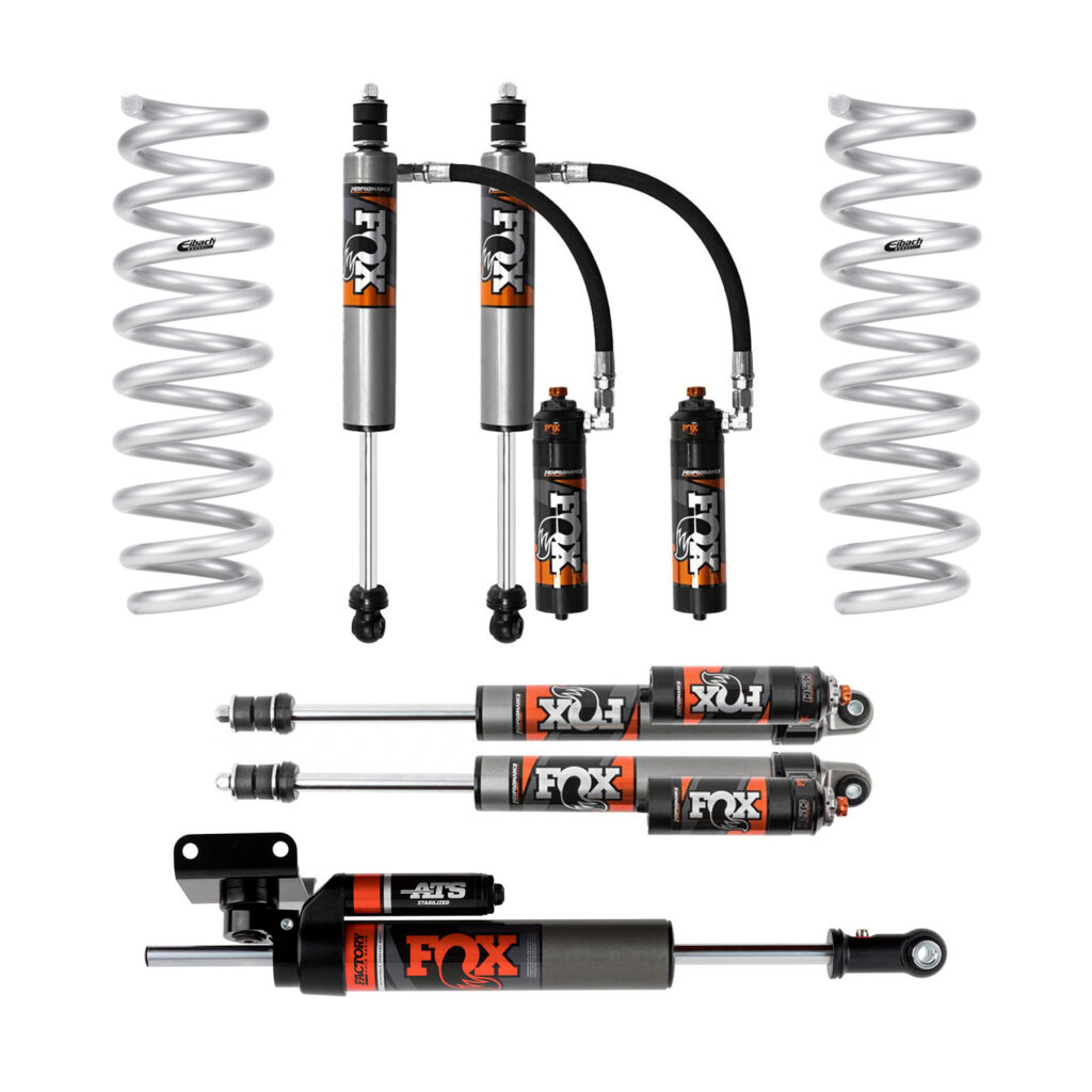 kit de suspension ram 2500 amortiguadores fox y espirales eibach