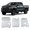 SKID PLATE DE ALUMINIO 6MM CHEVROLET SILVERADO / TAHOE 2020- 2024